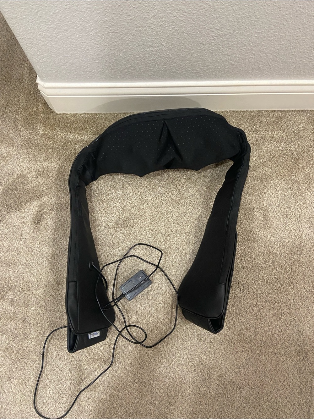 Black Neck and Shoulder Massager with Heat